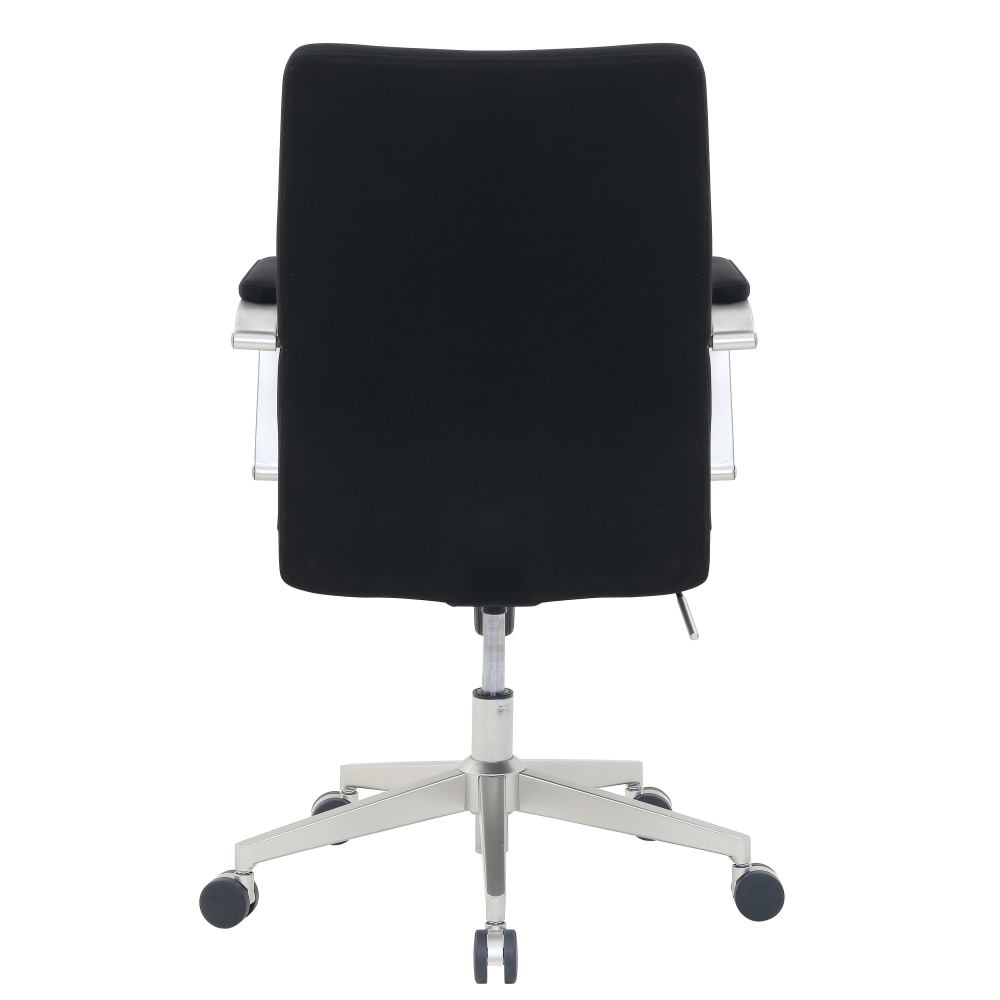 Serta SitTrue Devara Faux Leather MidBack Manager Chair Black PopularChairscom Serta SitTrue Devara Faux Leather Mid Back Manager Chair Black PopularChairscom