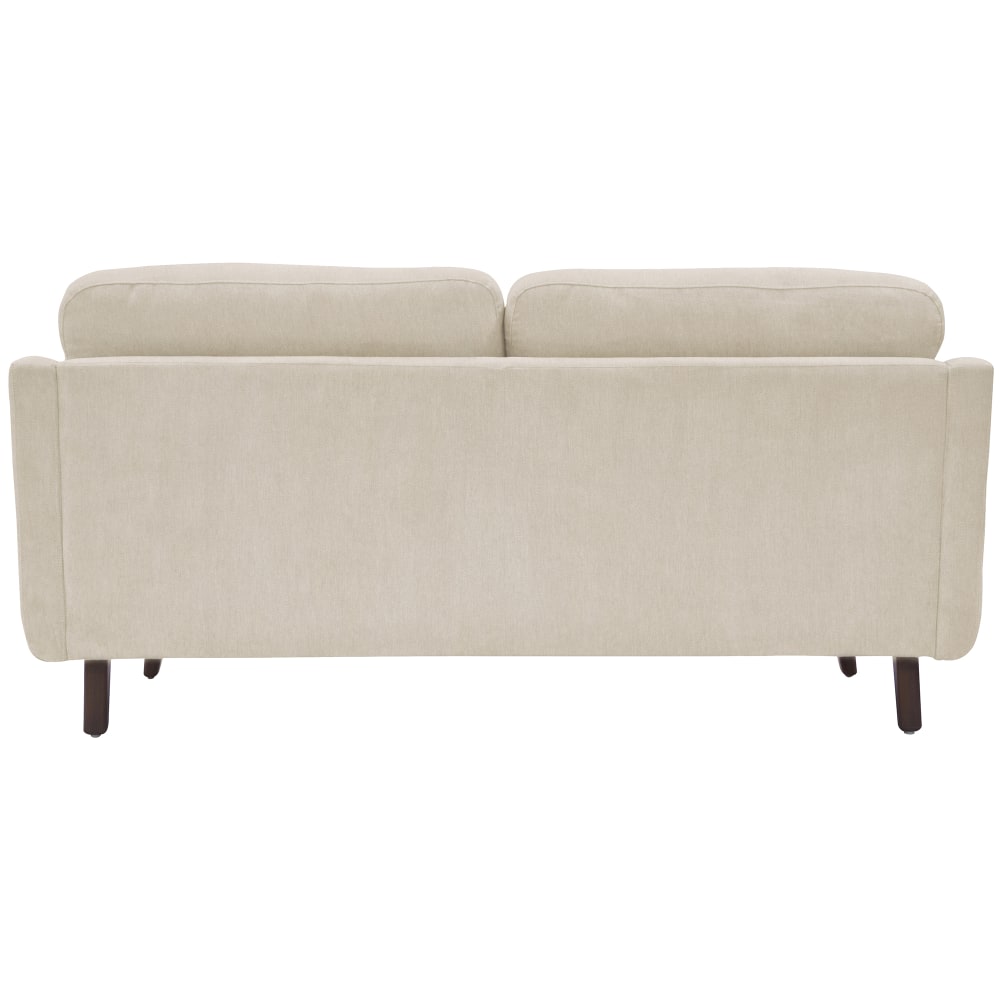 Elle Decor Chloe Mid Century Modern Sofa BeigeChestnut PopularChairscom   