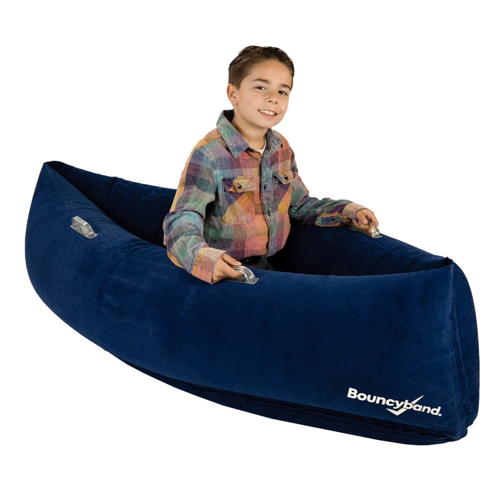 Bouncyband Comfy Hugging Peapod PVC Sensory Pod Blue PopularChairscom Bouncyband Comfy Hugging Peapod PVC Sensory Pod Blue PopularChairscom