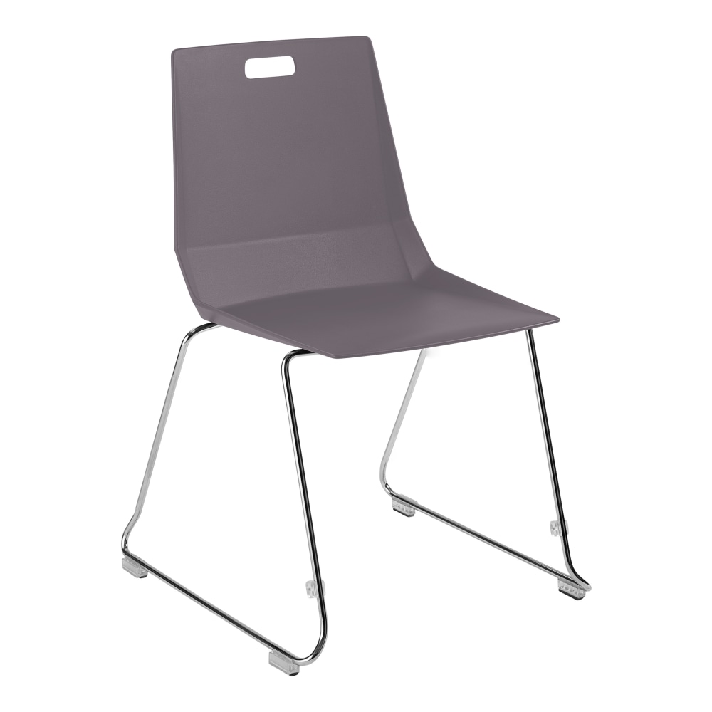 National Public Seating LuvraFlex Polypropylene Stacking Chairs CharcoalChrome Pack Of 4 Chairs PopularChairscom National Public Seating LuvraFlex Polypropylene Stacking Chairs CharcoalChrome Pack Of 4 Chairs PopularChairscom