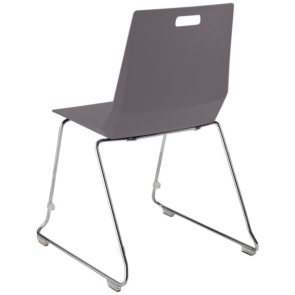 National Public Seating LuvraFlex Polypropylene Stacking Chairs CharcoalChrome Pack Of 4 Chairs PopularChairscom National Public Seating LuvraFlex Polypropylene Stacking Chairs CharcoalChrome Pack Of 4 Chairs PopularChairscom