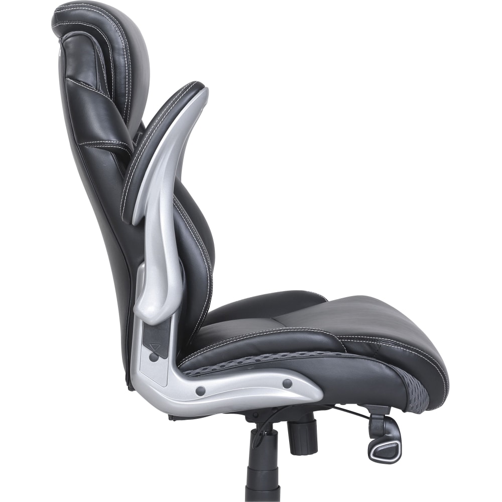 Lorell Wellness by Design Ergonomic Bonded Leather Executive Chair With Dormeo Octaspring Technology Black PopularChairscom Lorell Wellness by Design Ergonomic Bonded Leather Executive Chair With Dormeo Octaspring Technology Black PopularChairscom