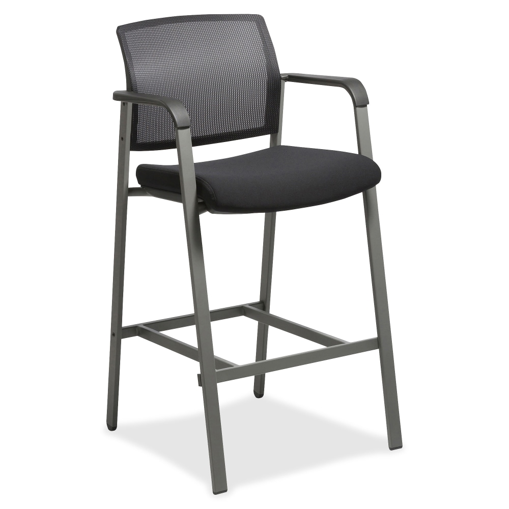 Lorell Mesh Back Stackable Guest Stool BlackGray PopularChairscom Lorell Mesh Back Stackable Guest Stool BlackGray PopularChairscom