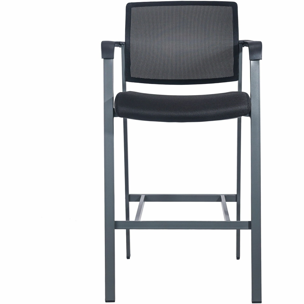 Lorell Mesh Back Stackable Guest Stool BlackGray PopularChairscom Lorell Mesh Back Stackable Guest Stool BlackGray PopularChairscom