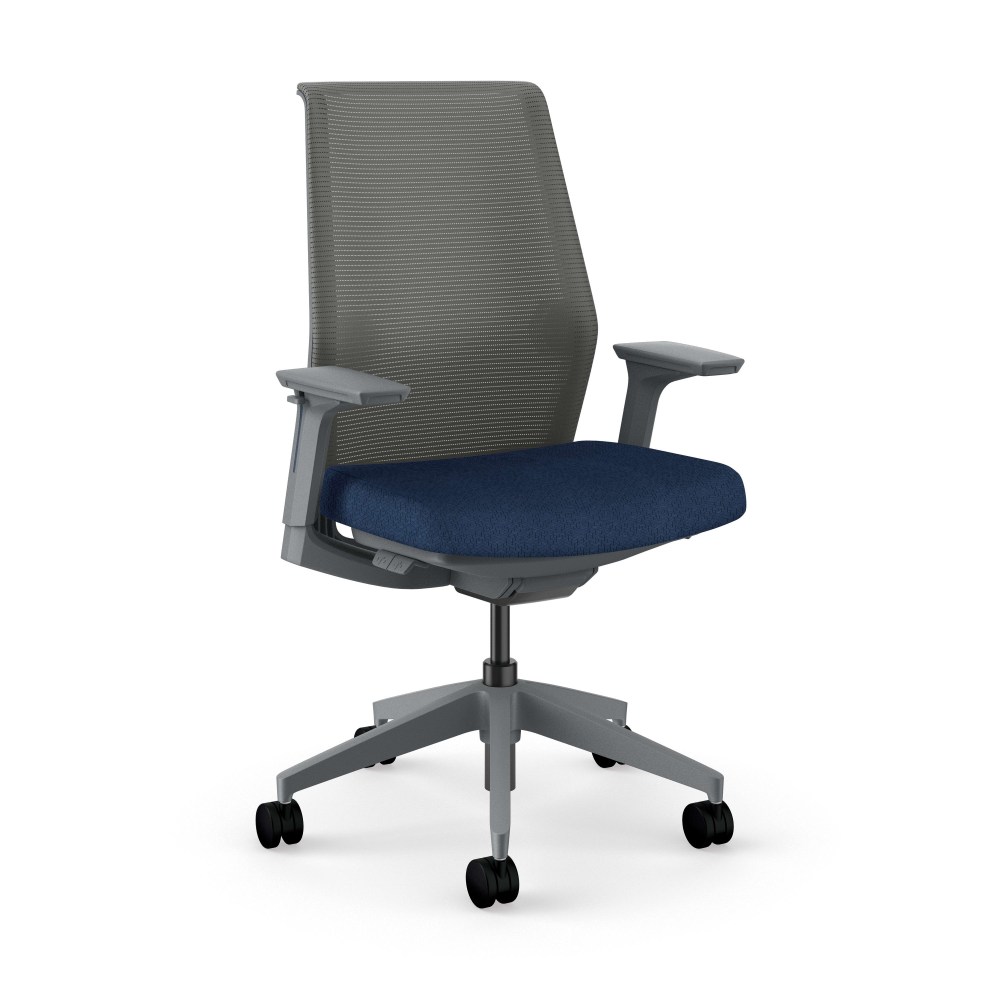 HON Cipher Ergonomic MeshFabric MidBack Task Chair NavyCharcoal PopularChairscom HON Cipher Ergonomic MeshFabric Mid Back Task Chair NavyCharcoal PopularChairscom