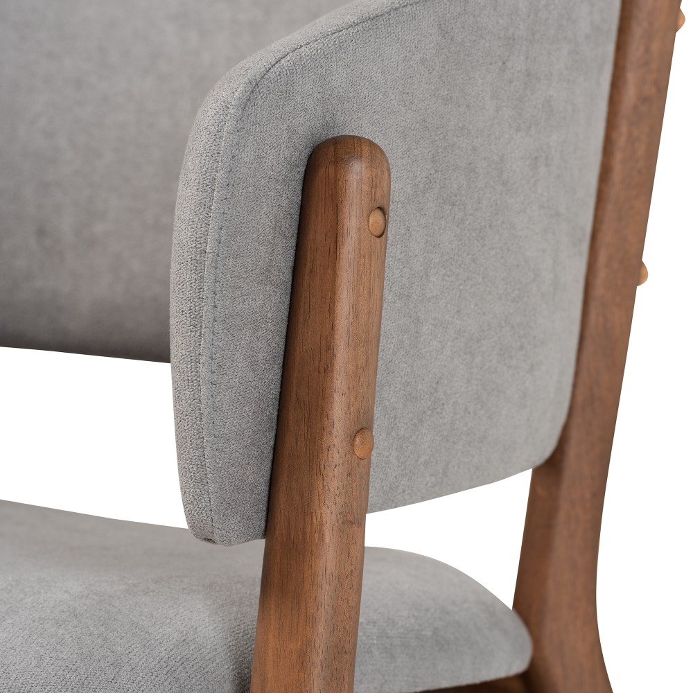 Baxton Studio Baron Living Room Accent Chairs Light GrayWalnut Set Of 2 Chairs PopularChairscom Baxton Studio Baron Living Room Accent Chairs Light GrayWalnut Set Of 2 Chairs PopularChairscom