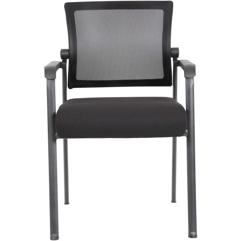 Boss Office Products Mesh 4Legged Guest Chair Black PopularChairscom Boss Office Products Mesh 4 Legged Guest Chair Black PopularChairscom