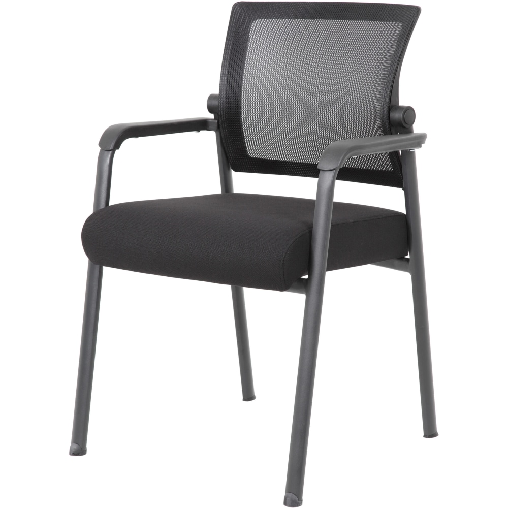 Boss Office Products Mesh 4Legged Guest Chair Black PopularChairscom Boss Office Products Mesh 4 Legged Guest Chair Black PopularChairscom
