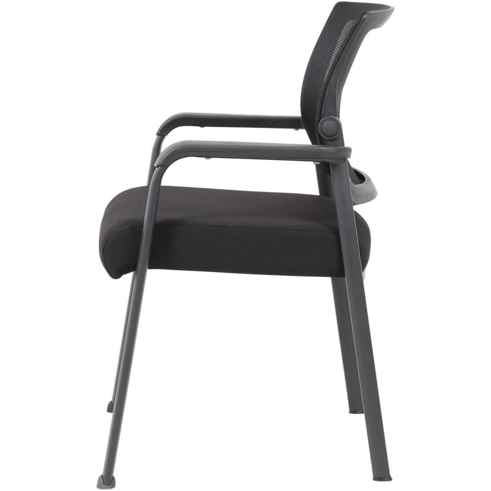 Boss Office Products Mesh 4Legged Guest Chair Black PopularChairscom Boss Office Products Mesh 4 Legged Guest Chair Black PopularChairscom