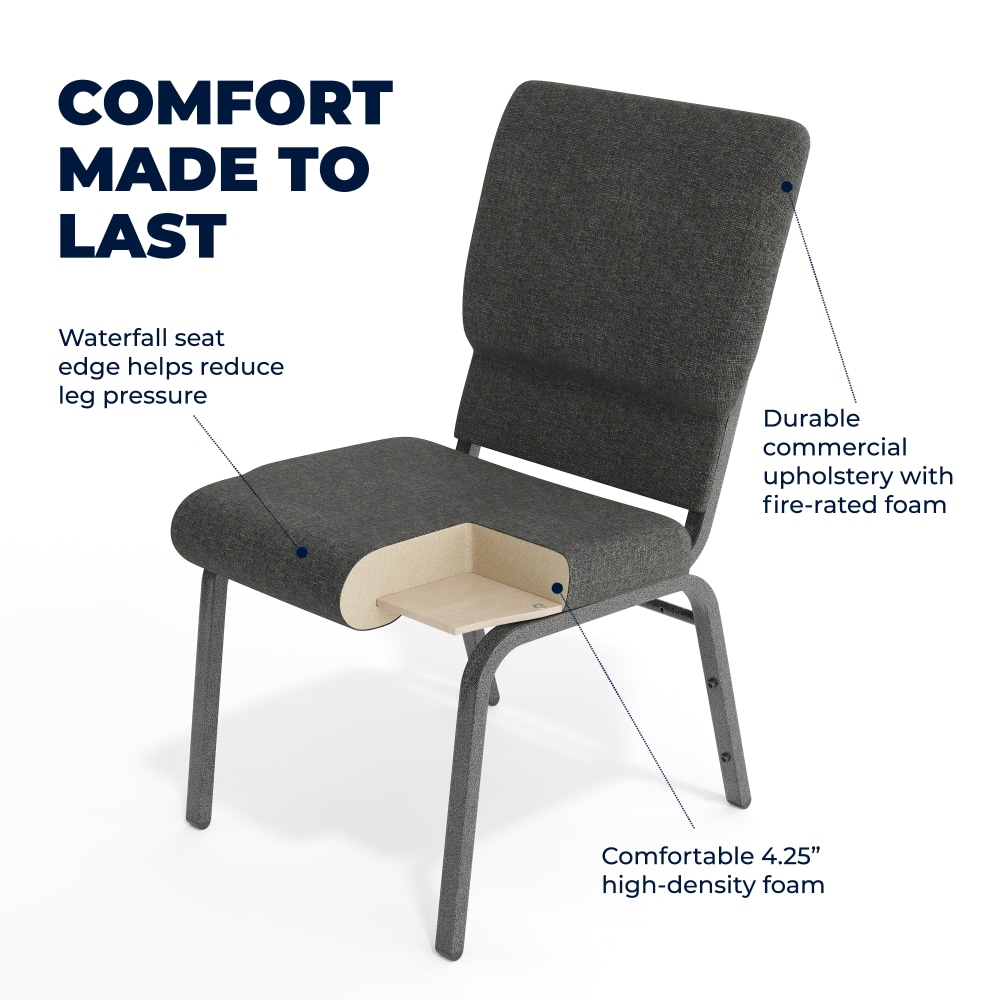 Flash Furniture HERCULES Series Stackable Church Chair Dark GraySilvervein PopularChairscom Flash Furniture HERCULES Series Stackable Church Chair Dark GraySilvervein PopularChairscom