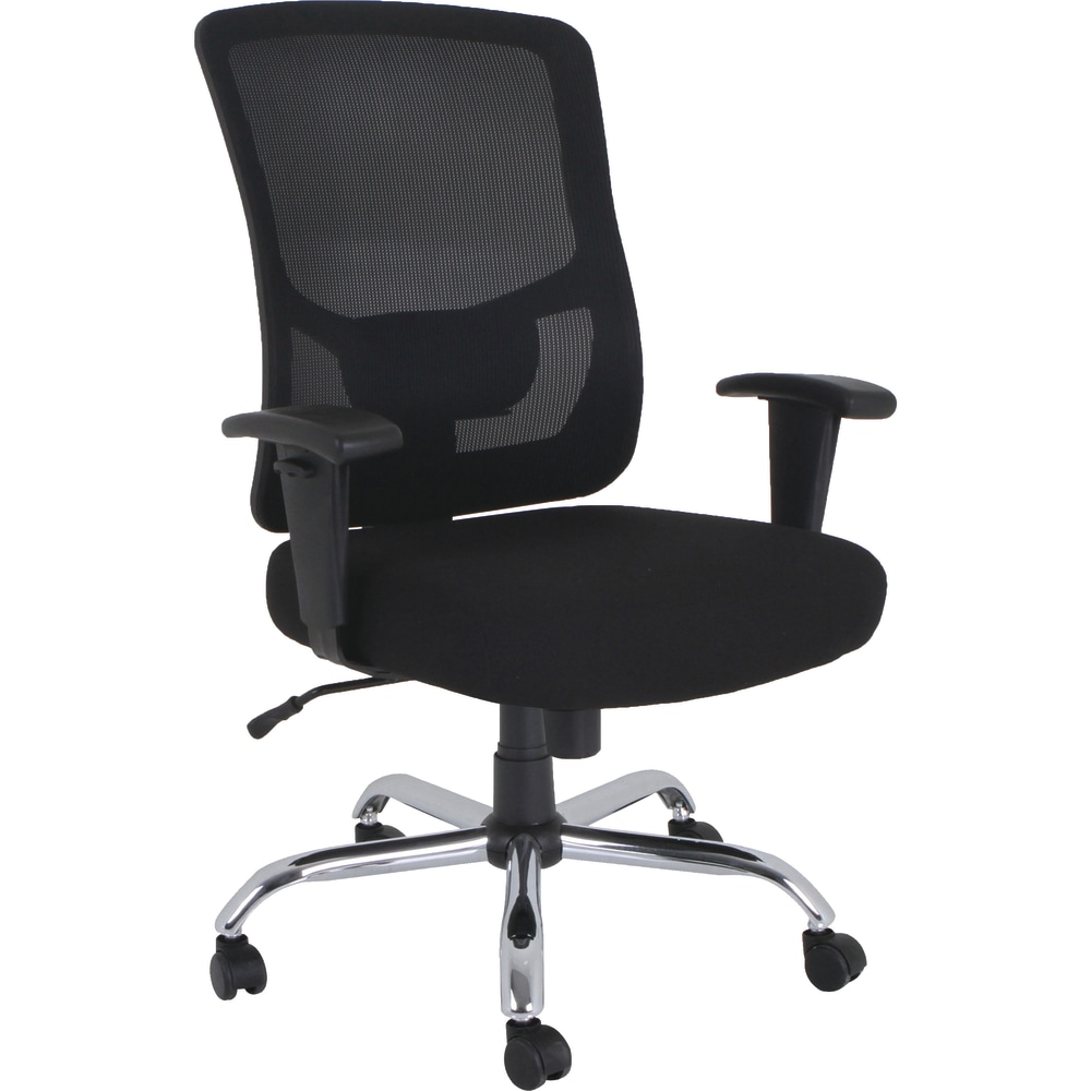 Lorell Big Tall Ergonomic Mesh MidBack Task Chair Black PopularChairscom Lorell Big Tall Ergonomic Mesh Mid Back Task Chair Black PopularChairscom