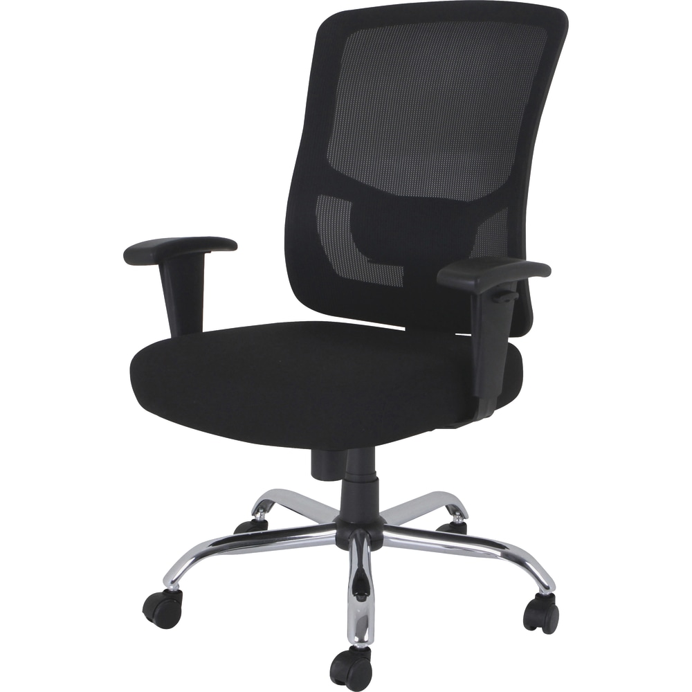 Lorell Big Tall Ergonomic Mesh MidBack Task Chair Black PopularChairscom Lorell Big Tall Ergonomic Mesh Mid Back Task Chair Black PopularChairscom