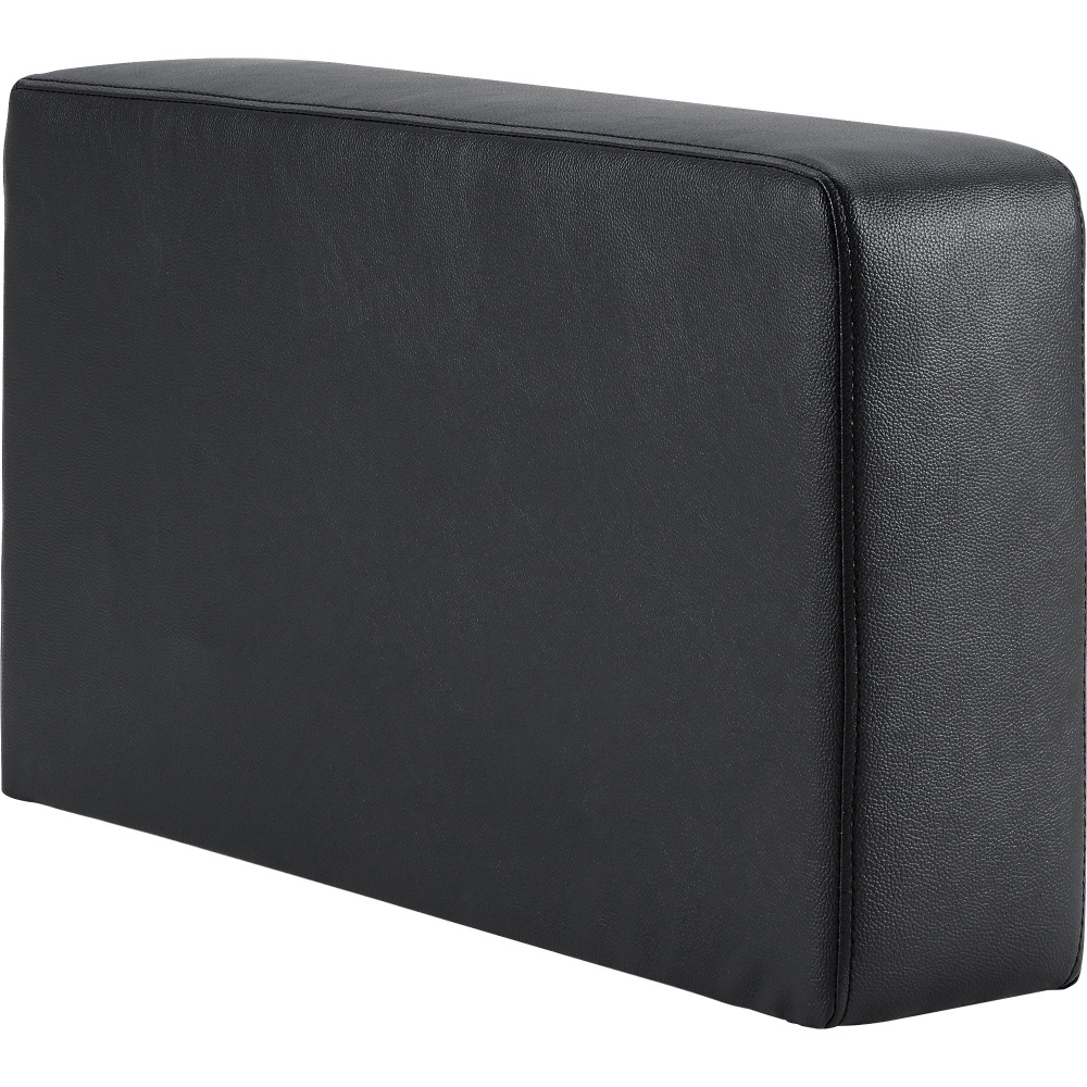 Lorell Contemporary Sofa Seat Cushioned Armrest 1338inH x 434inW x 2512inD Black PopularChairscom Lorell Contemporary Sofa Seat Cushioned Armrest 13 38inH x 4 34inW x 25 12inD Black PopularChairscom
