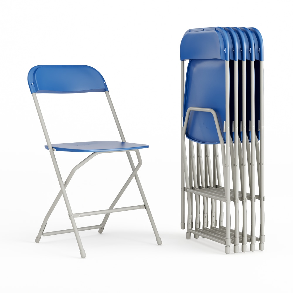Flash Furniture Hercules Series Plastic Folding Chairs Blue Set Of 6 Chairs PopularChairscom Flash Furniture Hercules Series Plastic Folding Chairs Blue Set Of 6 Chairs PopularChairscom