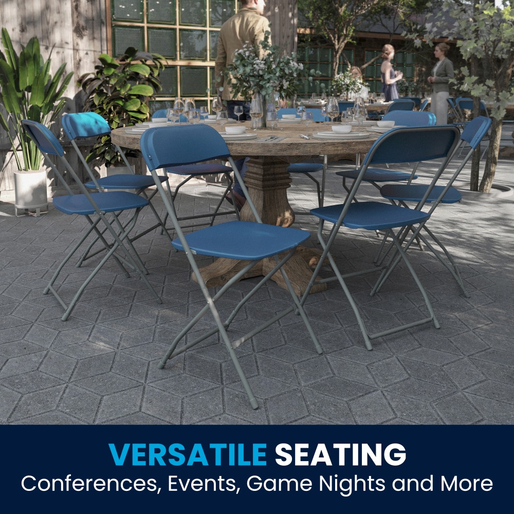 Flash Furniture Hercules Series Plastic Folding Chairs Blue Set Of 6 Chairs PopularChairscom Flash Furniture Hercules Series Plastic Folding Chairs Blue Set Of 6 Chairs PopularChairscom