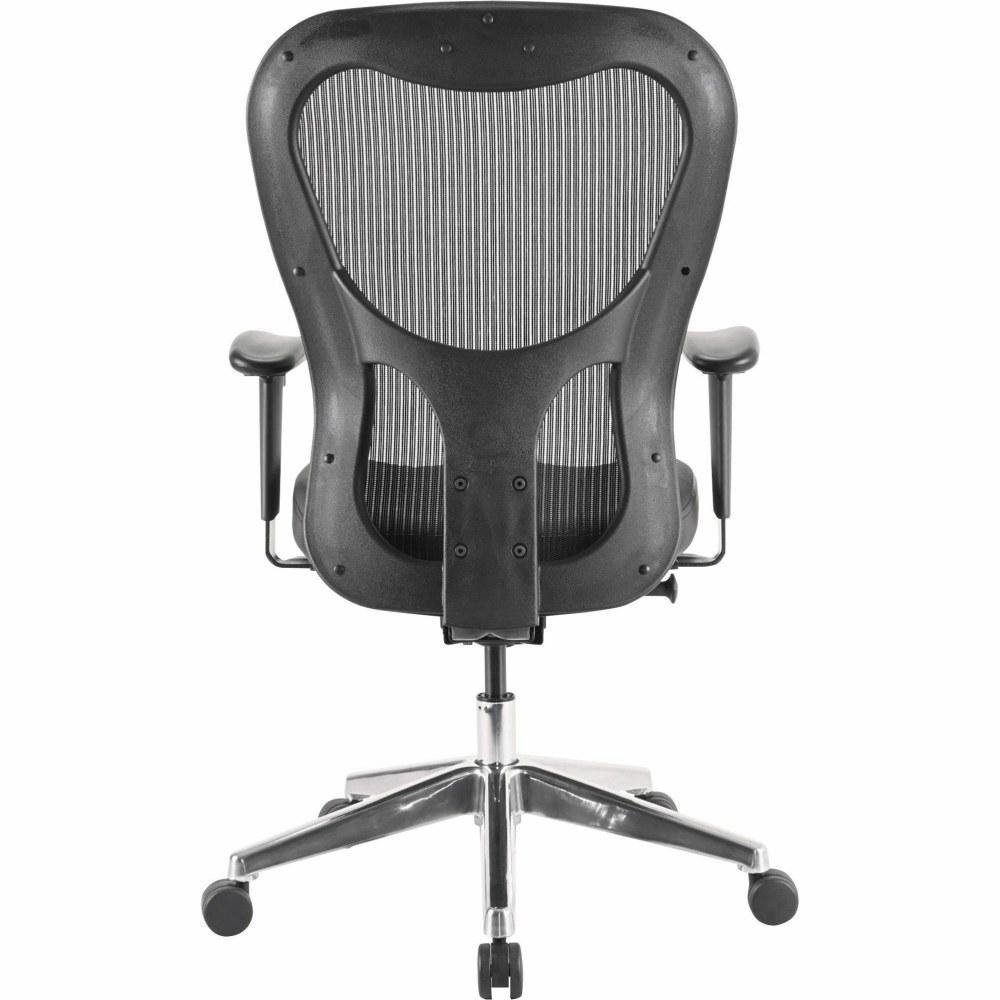 Lorell Executive Ergonomic Bonded LeatherMesh MidBack Chair Black PopularChairscom Lorell Executive Ergonomic Bonded LeatherMesh Mid Back Chair Black PopularChairscom