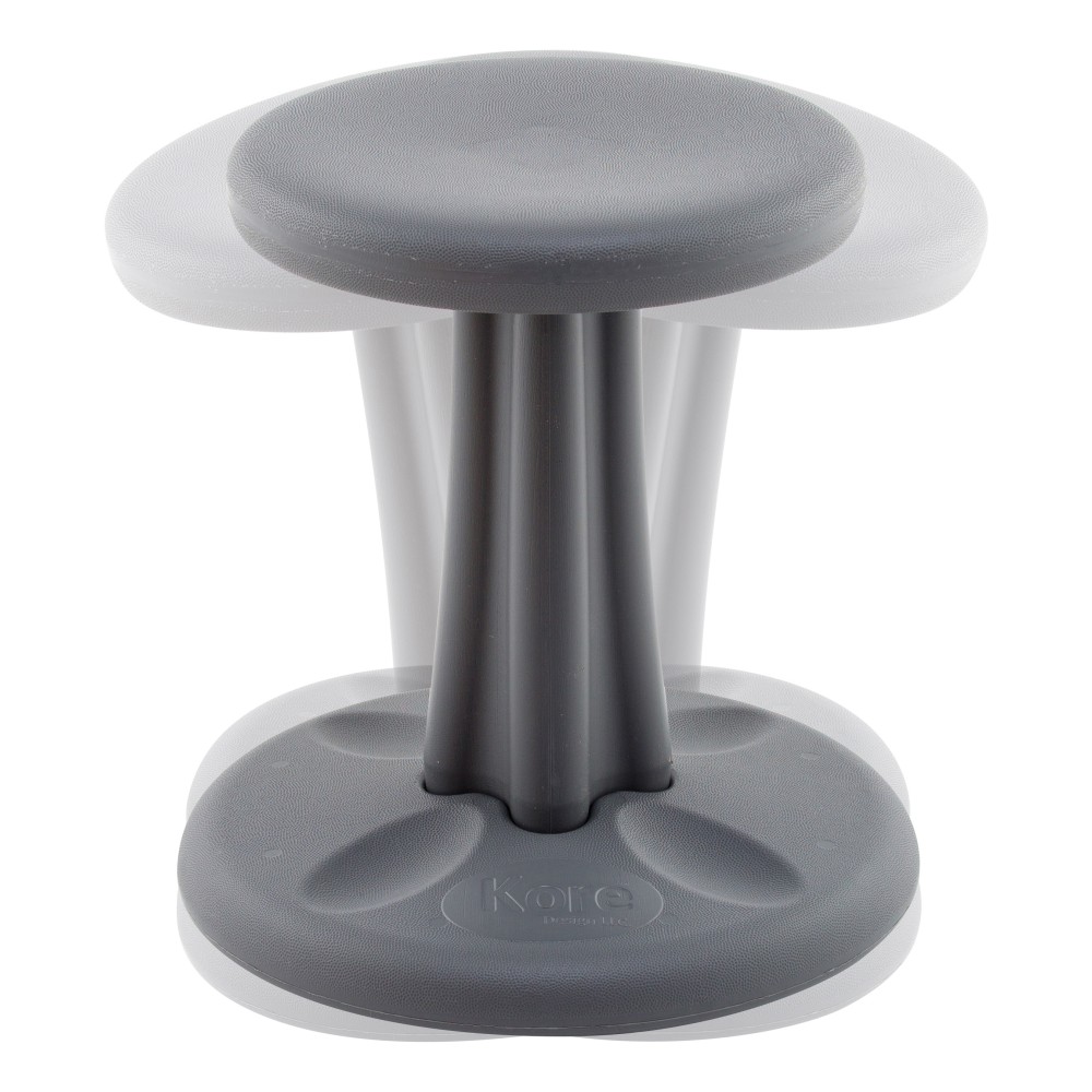 Kore Kids Wobble Chair 14inH Dark Gray PopularChairscom   