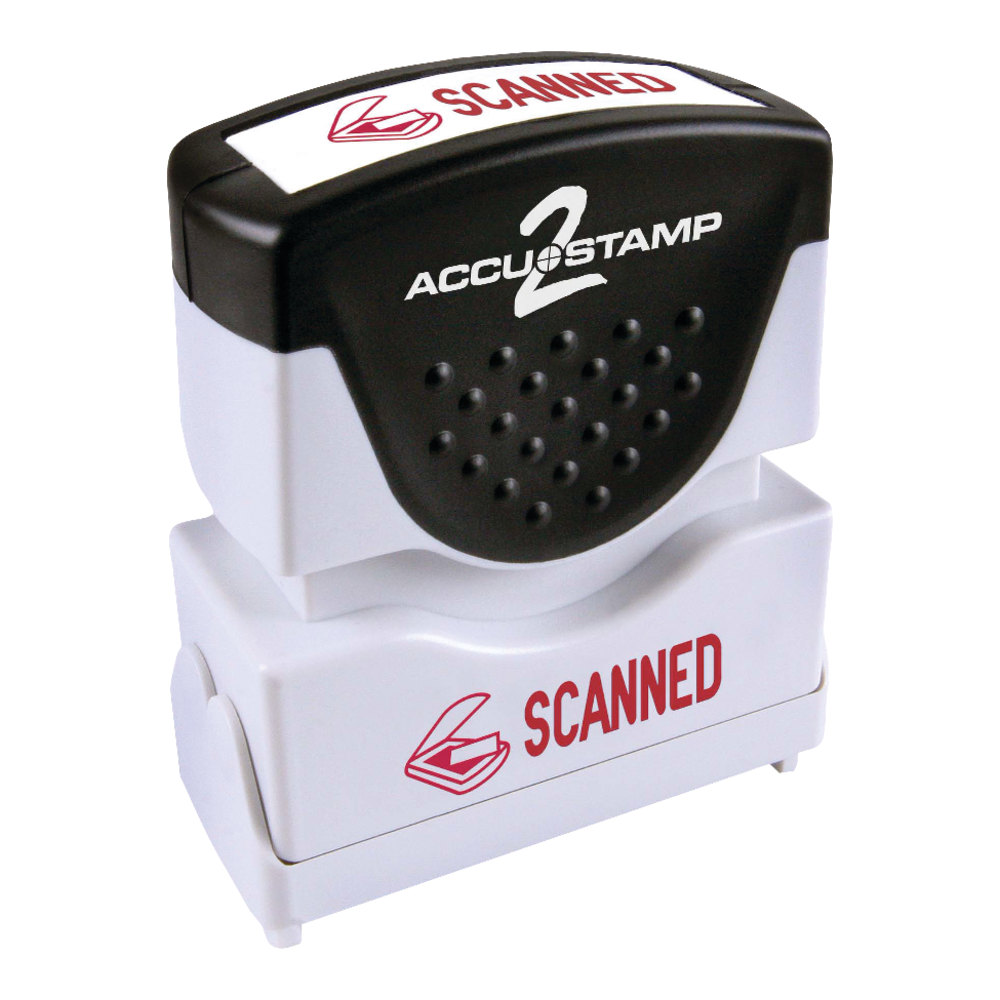 ACCU-STAMP2 Scanned Stamp, Shutter Pre-Inked One-Color SCANNED Stamp, 1 ...