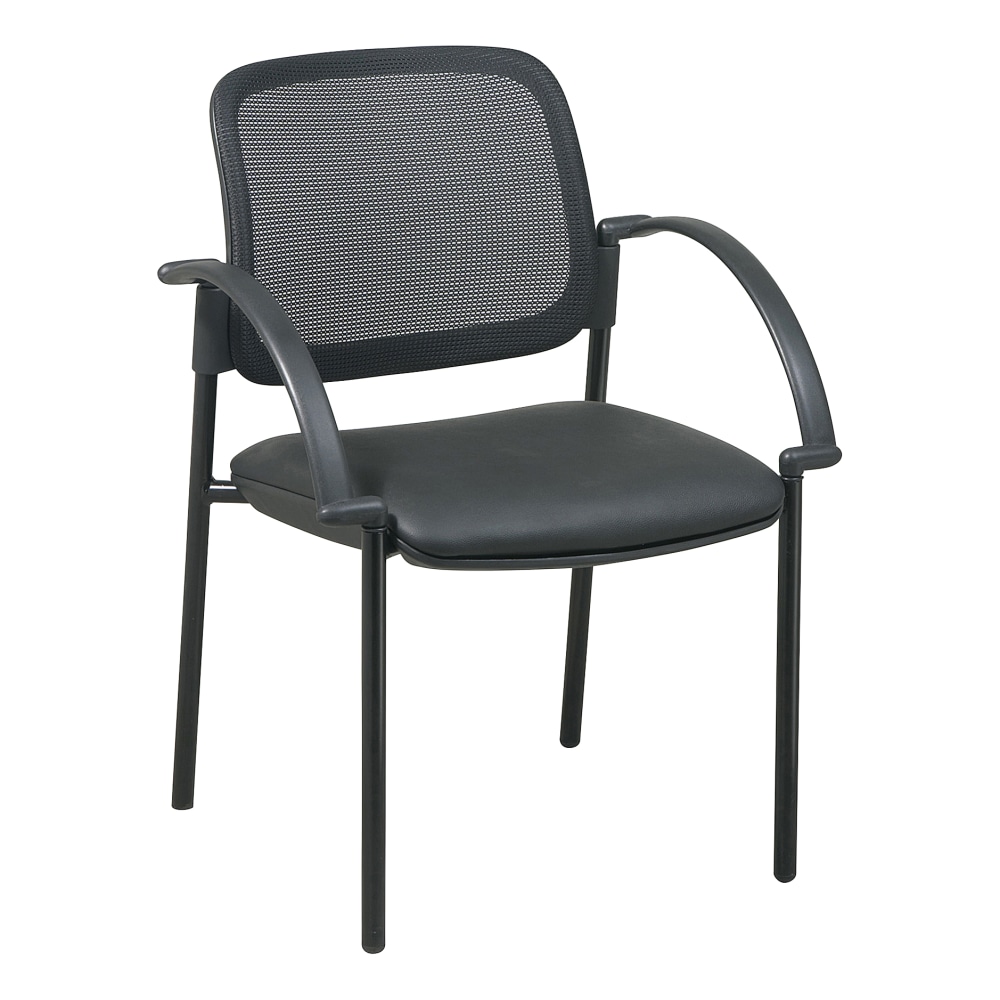 Lorell Breathable Mesh Guest Chair Black PopularChairscom Lorell Breathable Mesh Guest Chair Black PopularChairscom