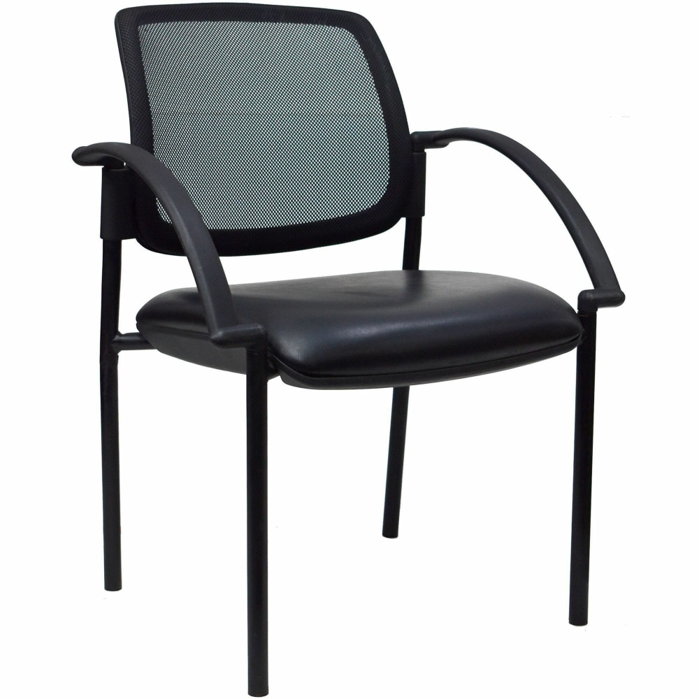 Lorell Breathable Mesh Guest Chair Black PopularChairscom Lorell Breathable Mesh Guest Chair Black PopularChairscom