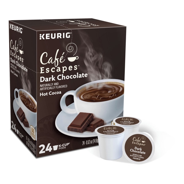 Caf&eacute; Escapes&trade; Dark Chocolate Hot Cocoa K-Cup&reg; GMT6802