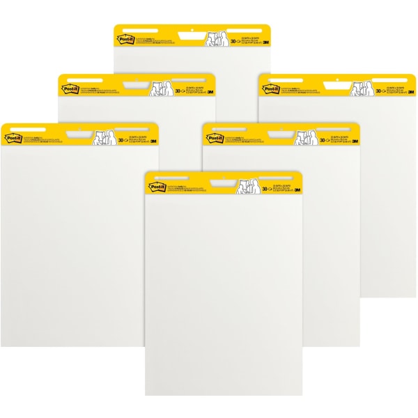 60 Jumbo Self-Stick Easel Backs for Sign & Displays - White or Kraft  Colors