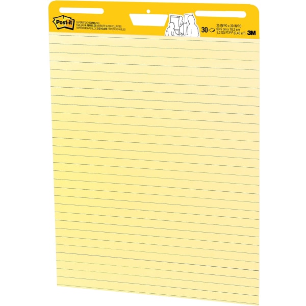 Pack-n-Tape  3M 561 VAD 4PK Post-it Easel Pad, 25 in x 30 in