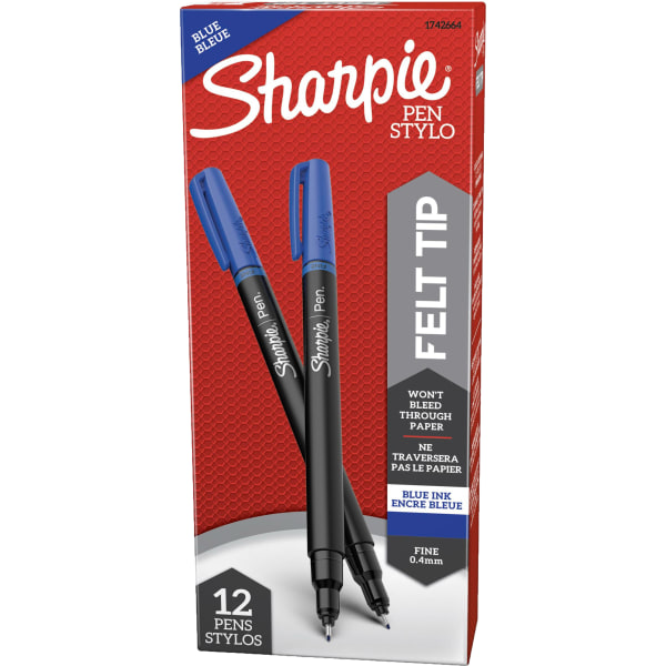 SHARPIE Pens, Fine Point (0.8mm), Assorted Colors, 5 Count :  Office Products