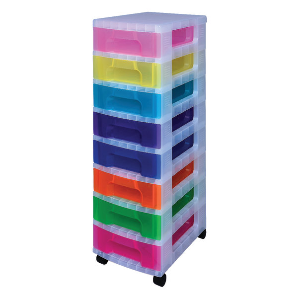 Artist Storage Supply with Drawers Multipurpose Free Standing
