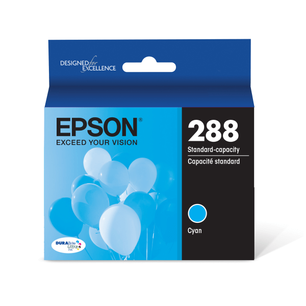 Epson&reg; 288 DuraBrite&reg; Ultra Cyan Ink Cartridge T288220-S EPST288220S