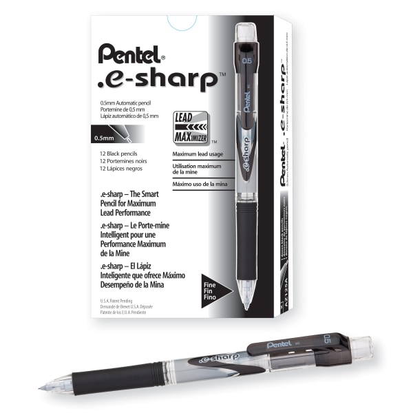 Pentel&reg; e-Sharp&trade; Mechanical Pencils PENAZ125A