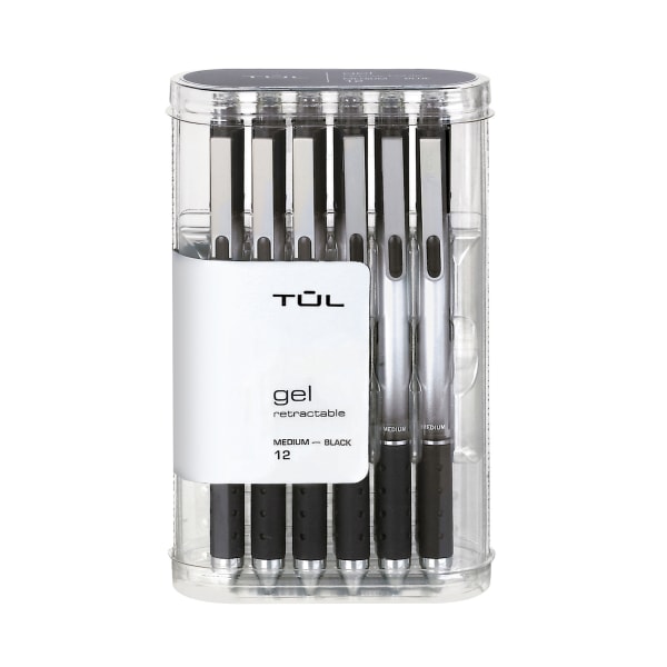 Pentel EnerGel X Retractable Gel Pens Pack Of 24 Fine Point 0.5 mm Black  Barrel Black Ink - Office Depot