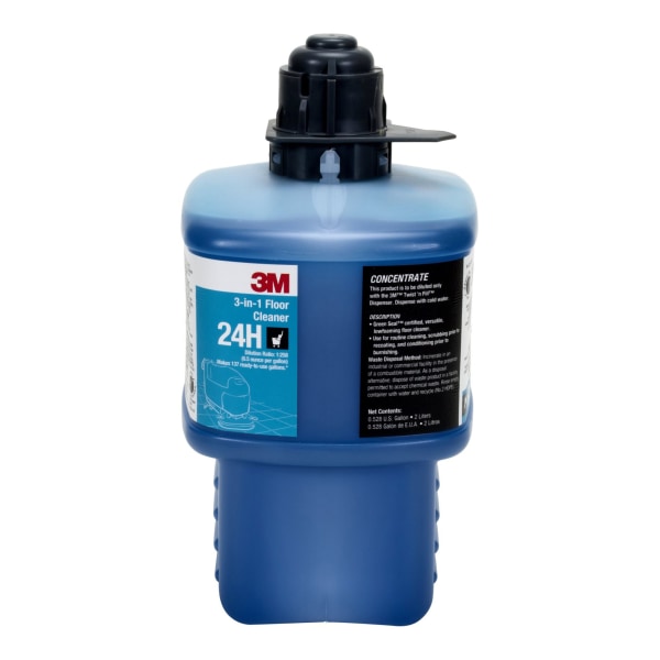 3M&trade; 24H 3 In-1 Floor Cleaner Concentrate 1404702