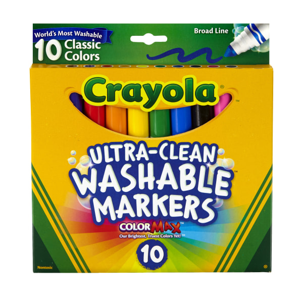Crayola® Classic Fine Line Assorted Color Markers, 10 pk - Fred Meyer
