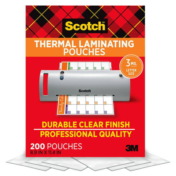 Scotch Self-Sealing Laminating Sheets LS854SS-50