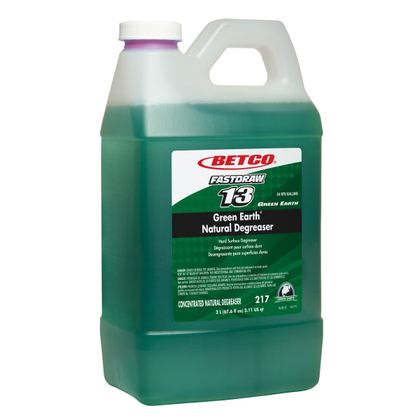 Betco® Green Earth® Natural Degreaser, 2 Liter Bottle, Case Of 4 Zerbee