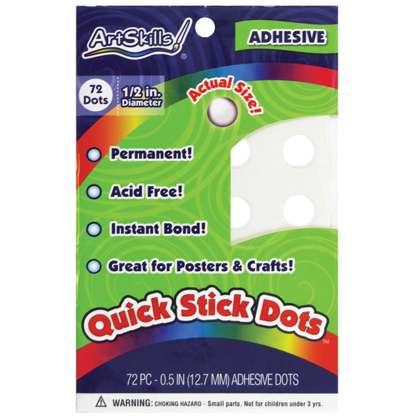 ArtSkills® Adhesive Sticky Dots - Zerbee