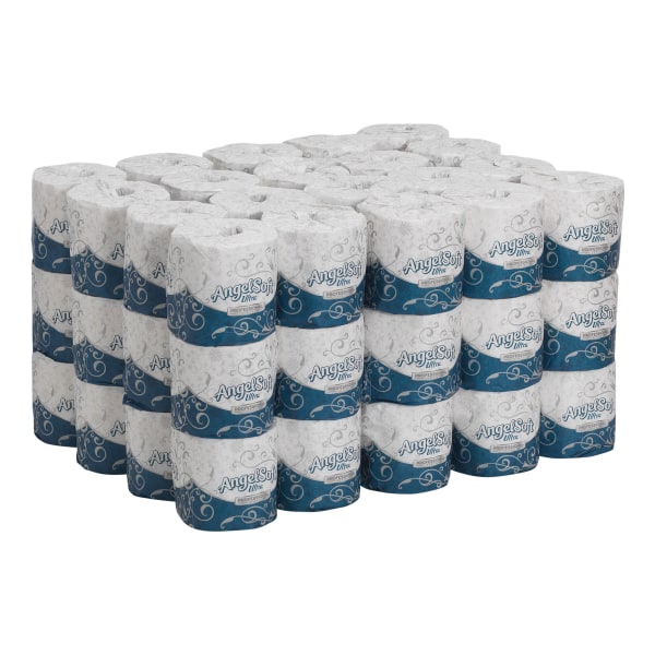 Compact by GP Pro Coreless 1500 Sheet High Capacity 2-Ply Toilet Paper Roll  - 18/Pack