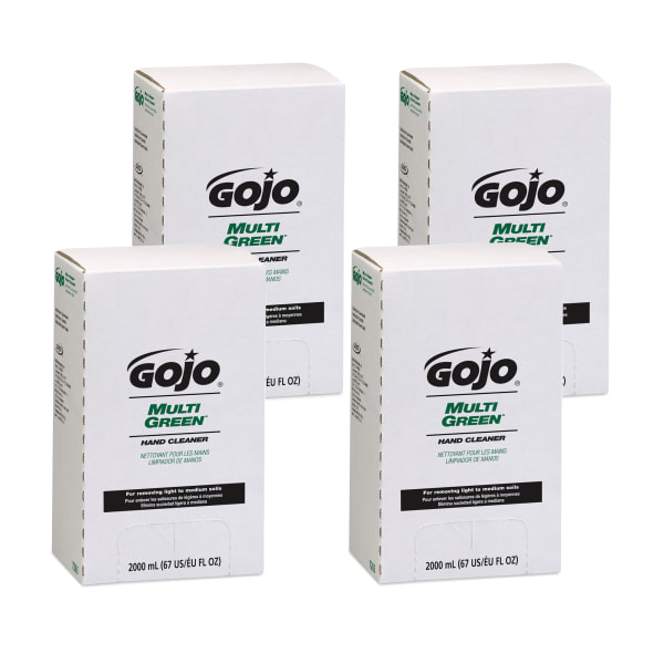 GOJO® Multi Green Gel Hand Soap Cleaner, Citrus Scent, 67.63 Oz, Carton Of  4 Bottles - Zerbee