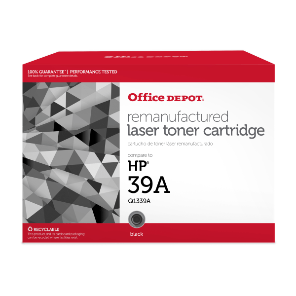Office Depot® Brand Remanufactured Black Toner Cartridge - Zerbee