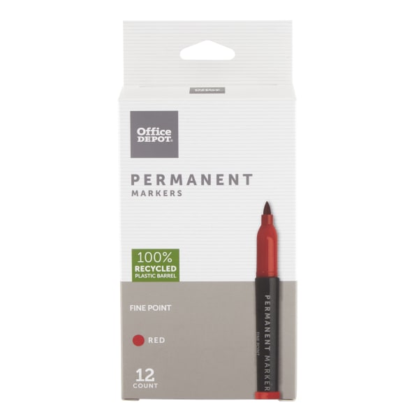 Sharpie Permanent Mini Markers, Fine Point, Black, 72-Pack Canister