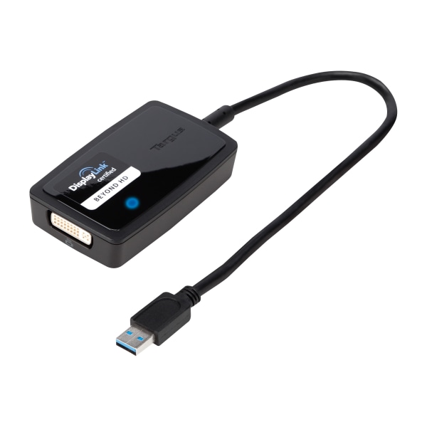 gardin analyse Klan Targus USB 3.0 SuperSpeed Video Adapter - USB 3.0 - 1 x DVI - Zerbee