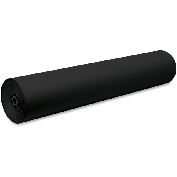 Kraft Duo-Finish Paper Roll Black - Pacon Creative Products