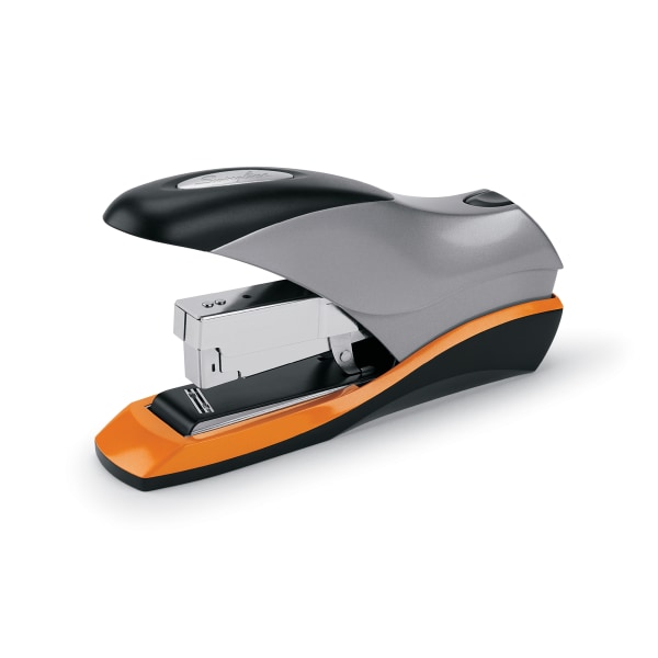 Swingline Optima Desktop Stapler 70-Sheet Capacity Silver/Orange/Black