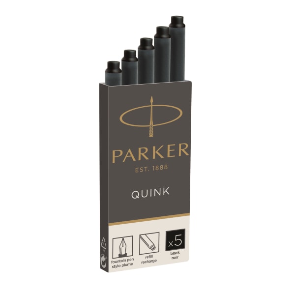 Parker Quinkflow Black Ink Ballpen Refill - Zerbee