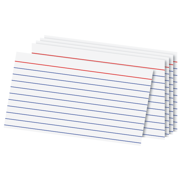 100 / Pack Esselte Printable Index Card 4" X 6" 7421BLU 90 Lb Blue 