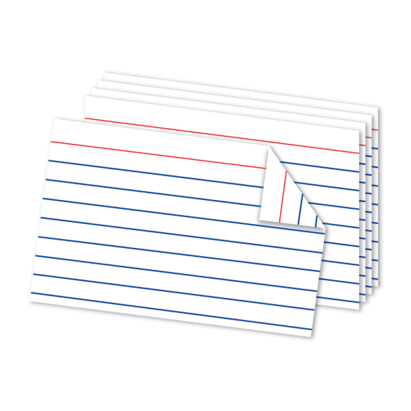 Office Depot Brand Index Cards 4 x 6 Rainbow Pack Of 100 - Office