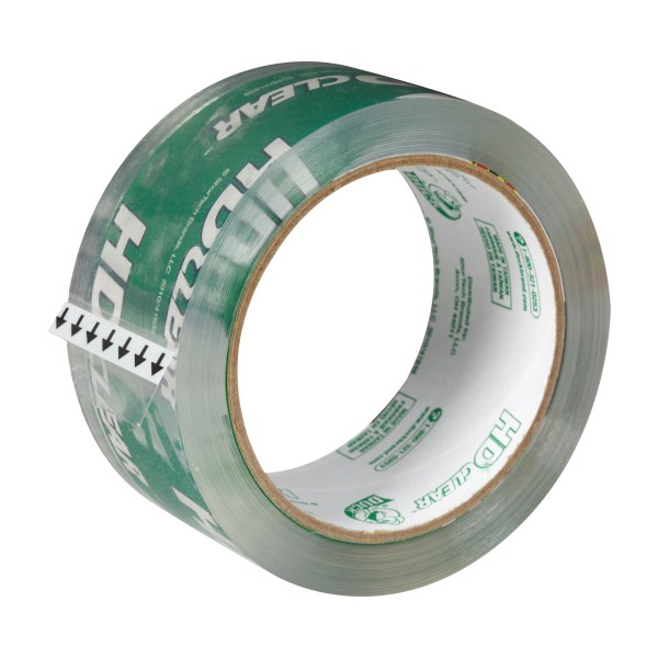 Duck® HD Clear™ Heavy-Duty Packaging Tape, 1-7/8", Crystal Clear, Box Of 24  Rolls Zerbee