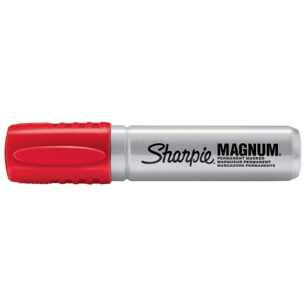 Sharpie® Magnum® Permanent Marker, Red - Zerbee
