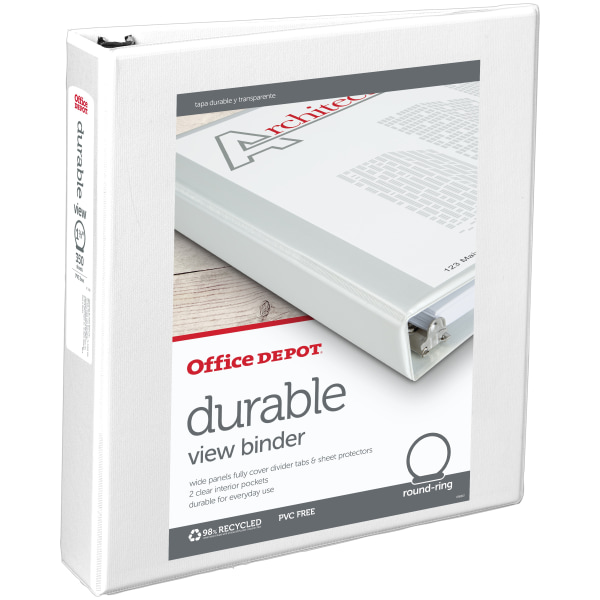 Durable View 3-Ring Binder - Zerbee